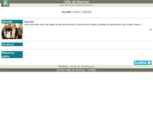 Tablet Screenshot of mobile.rennes.fr